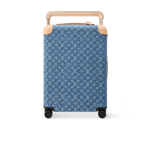 Louis Vuitton Horizon 55 Suitcase 21.7in/ 55cm Blue Denim Champagne Hardware M28386