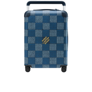 Louis Vuitton Horizon 55 Suitcase 21.7in/ 55cm Blue Silver Hardware N40684