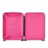 Louis Vuitton Horizon 55 Suitcase 21.7in/ 55cm Brown/ Pink Silver Hardware M46780 - Image 4