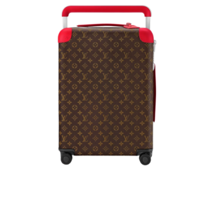 Louis Vuitton Horizon 55 Suitcase 21.7in/ 55cm Brown/ Red Silver Hardware M46778