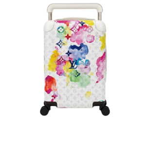 Louis Vuitton Horizon 55 Suitcase 21.7in/ 55cm Flower White Silver Hardware