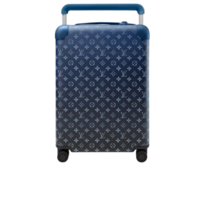 Louis Vuitton Horizon 55 Suitcase 21.7in/ 55cm Navy Blue Gold Hardware