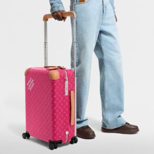 Alternative view of Louis Vuitton Horizon 55 Suitcase 21.7in/ 55cm Pondichery Pink Aluminum Hardware M26863