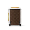 Louis Vuitton Horizon 55 Suitcase 21.7in/ 55cm Brown/ Yellow Silver Hardware M46762 - Image 3