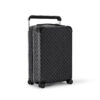 Louis Vuitton Horizon 55 Suitcase 21.7in/ 55cm Black Silver Hardware N23209 - Image 3