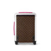 Louis Vuitton Horizon 55 Suitcase 21.7in/ 55cm Brown/ Pink Silver Hardware M46780 - Image 3