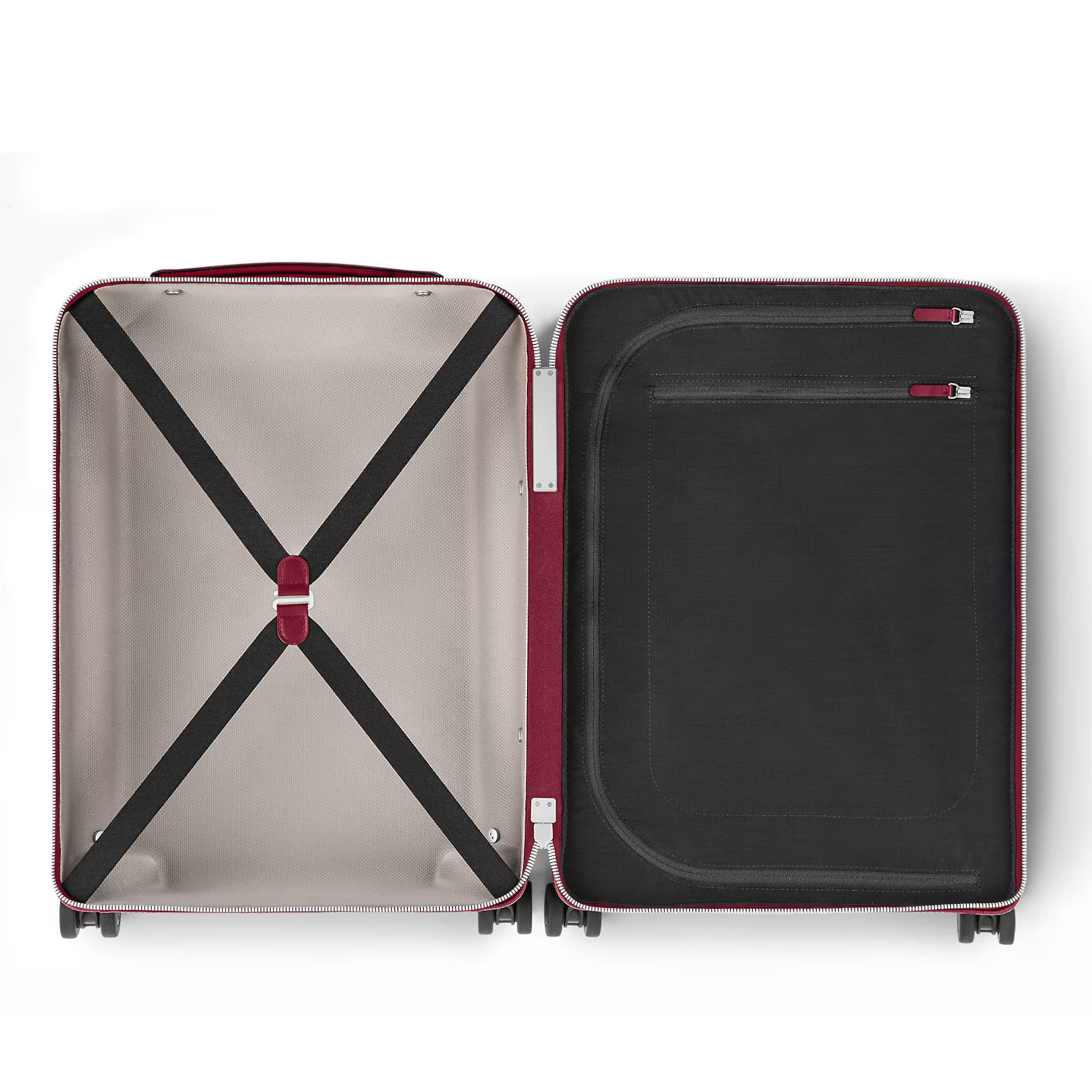 Louis Vuitton Horizon 55 Suitcase 21.7in/55cm Pink Silver Hardware M23229 - Image 5