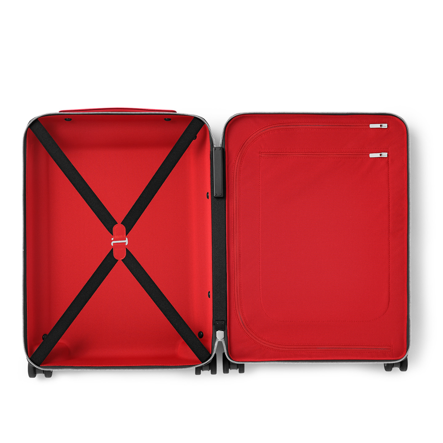 Louis Vuitton Horizon 55 Suitcase 21.7in/ 55cm Brown/ Red Silver Hardware M46778 - Image 5