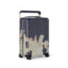 Louis Vuitton Horizon 55 Suitcase 21.7in/ 55cm Blue Champagne Hardware M10289 - Image 4