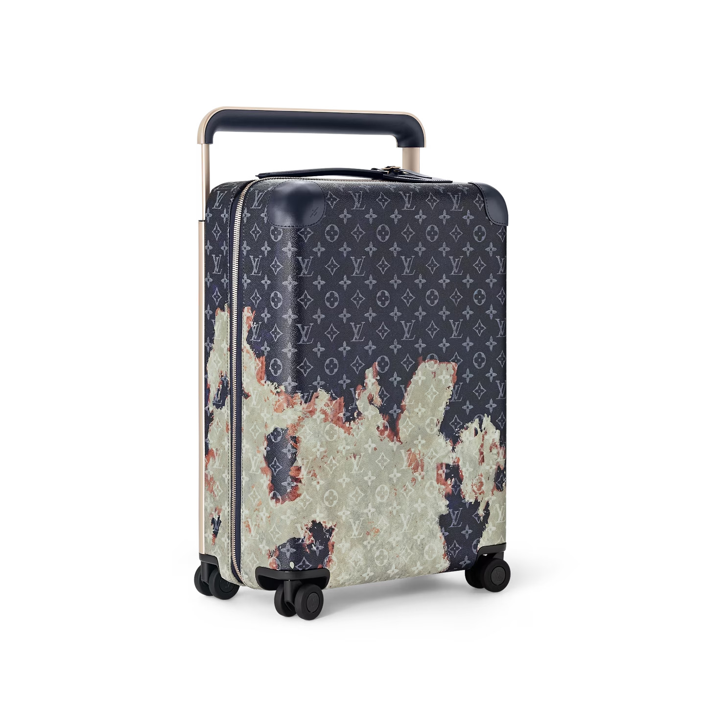 Louis Vuitton Horizon 55 Suitcase 21.7in/ 55cm Blue Champagne Hardware M10289 - Image 3