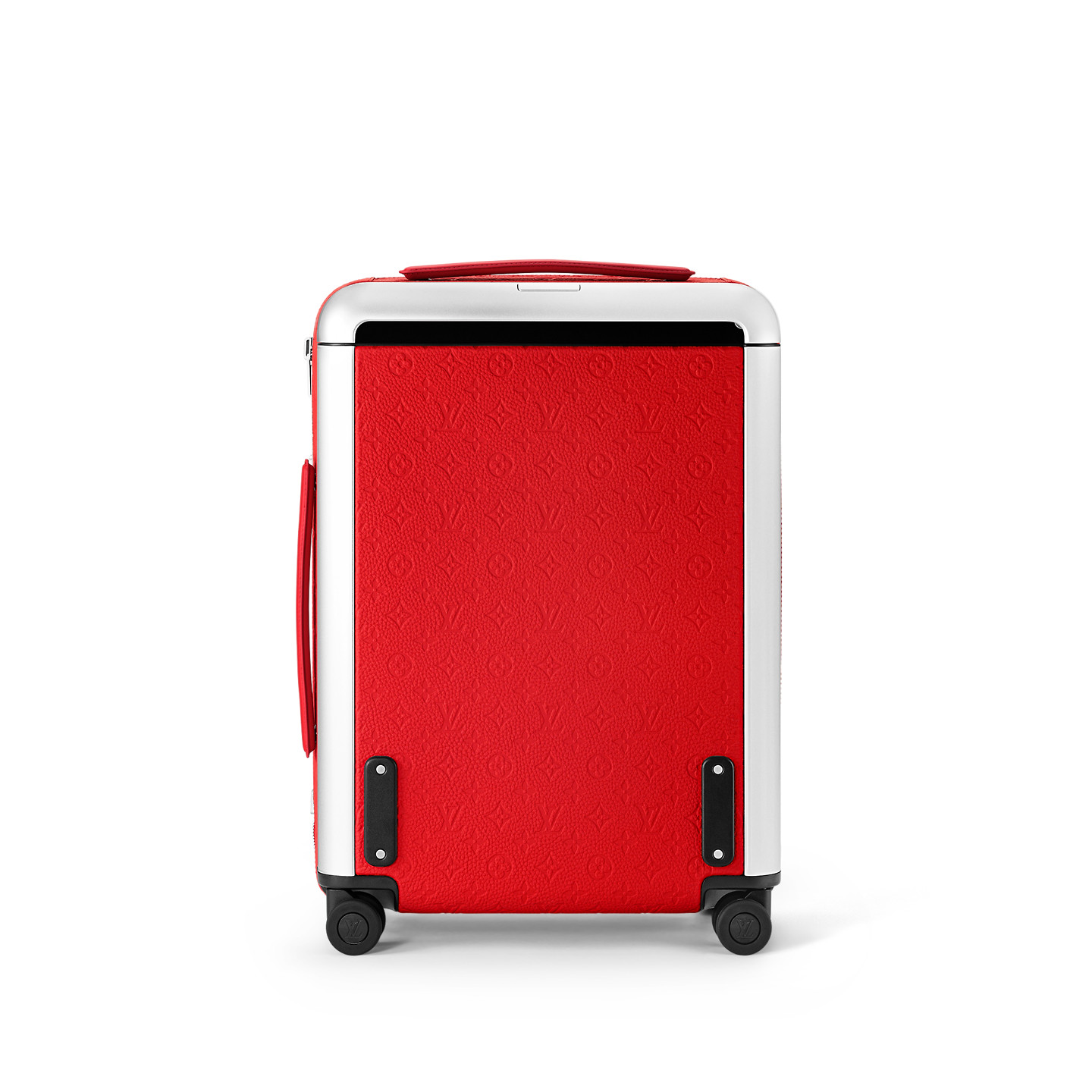 Louis Vuitton Horizon 55 Suitcase 21.7in/ 55cm Red Silver Hardware M23628 - Image 3