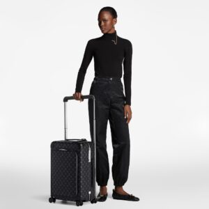 Alternative view of Louis Vuitton Horizon Business Suitcase 21.7in/ 55cm Black Monogram Eclipse Titanium Hardware M13774