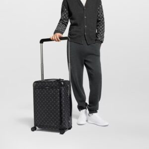 Alternative view of Louis Vuitton Horizon Business Suitcase 21.7in/ 55cm Black Silver Hardware M47181