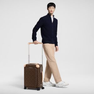 Alternative view of Louis Vuitton Horizon Business Suitcase 21.7in/ 55cm Brown Champagne Hardware M47182