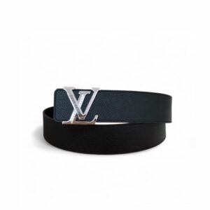 Louis Vuitton Initiales Reversible 40mm Belt Silver Hardware For Men