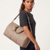 Louis Vuitton Keepall 45 BA Travel Bag 17.7in/ 45cm Tourterelle Gold Hardware M46114 - Image 2