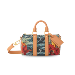 Louis Vuitton Keepall Bandouliere 25 Travel Bag 9.8in/ 25cm Multicolor Gold Hardware For Men M25440
