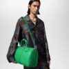 Louis Vuitton Keepall Bandouliere 45 Travel Bag 17.7in/ 45cm Green Silver Hardware M31046 - Image 2