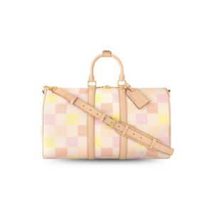 Louis Vuitton Keepall Bandouliere 45 Travel Bag 17.7in/ 45cm Multicolor Gold Hardware N40713