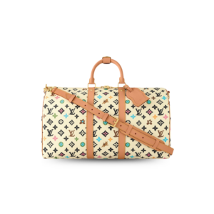 Louis Vuitton Keepall Bandouliere 45 Travel Bag 17.7in/ 45cm Vanilla Gold Hardware M25233
