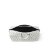 Louis Vuitton Keepall Bandouliere 50 Travel Bag 19.7in/ 50cm White Black Hardware M24954 - Image 4