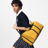 Louis Vuitton Keepall Bandouliere 50 Travel Bag 19.7in/ 50cm Yellow Black Hardware M25019 - Image 2