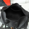 Louis Vuitton Keepall Bandouliere 50 Travel Bag 19.7in/ 50cm Black Matte Black Hardware M59025 - Image 7