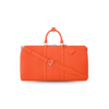 Louis Vuitton Keepall Bandouliere 50 Travel Bag 19.7in/ 50cm Orange Silver Hardware M23749