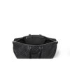 Louis Vuitton Keepall Bandouliere 55 Travel Bag 21.7in/ 55cm Black Damier Graphite Silver Hardware N41413 - Image 5