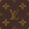 Louis Vuitton Keepall Bandouliere 55 Travel Bag 21.7in/ 55cm Brown/ Radiant Sun Monogram Black Hardware M46702 - Image 4