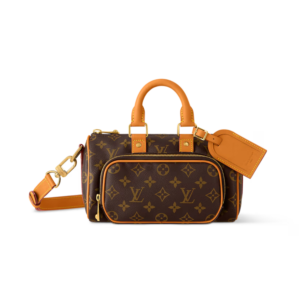 Louis Vuitton Keepall Cargo 25 Travel Bag 9.8in/ 25cm Brown Monogram Gold Hardware M14981
