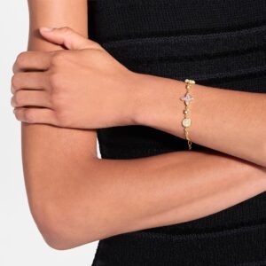 Alternative view of Louis Vuitton LV Blooming Symphony Bracelet Gold Hardware For Women M04270