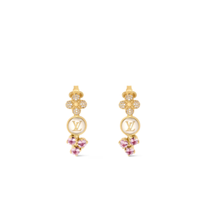 Louis Vuitton LV Blooming Symphony Earrings Gold Hardware For Women M04227