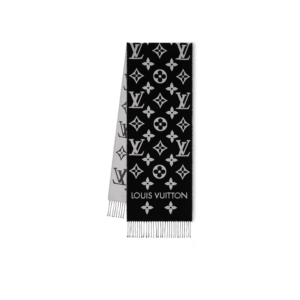 Louis Vuitton LV Essential Scarf Black For Women M77853