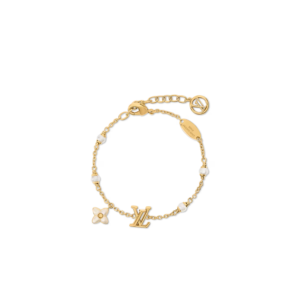 Louis Vuitton LV Floragram XS Bracelet Gold Hardware For Women M03915