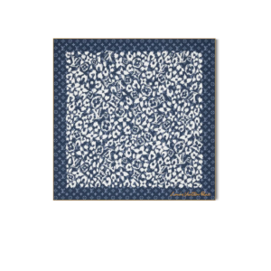 Louis Vuitton LV Safari Square 90 Scarf Blue For Women M97895