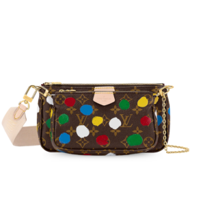 Louis Vuitton LV X YK Multi Pochette Accessoires Shoulder Bag 9.4 in/ 24cm Multicolor Gold Hardware For Women M46385