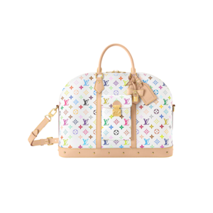 Louis Vuitton LV x TM Alma Travel Top Handle Bag 17.7in/ 45cm Multicolored Gold Hardware For Women M27901