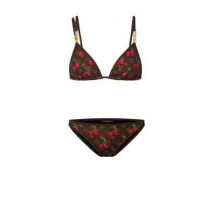 Louis Vuitton LV x TM Cherry Bikini Brown Monogram Cerises For Women