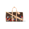 Louis Vuitton LV x TM Keepall Bandouliere 45 Travel Bag 17.7in/ 45cm Brown Monogram Canvas Gold Hardware For Women M14182