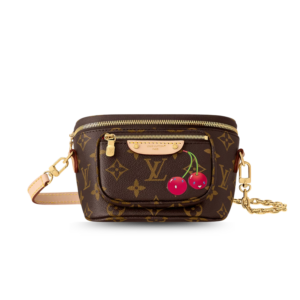 Louis Vuitton LV x TM Mini Bumbag 6.7in/ 17cm Monogram Gold Hardware For Women M13449