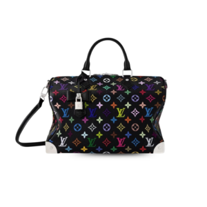 Louis Vuitton LV x TM Speedy Soft 30 Top Handle Bag 11.8in/ 30cm Multicolored Gold Hardware For Women M13257