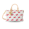 Louis Vuitton LV x TM Speedy Soft Bandouliere 30 Top Handle Bag 11.8in/ 30cm White Gold Hardware For Women M14238