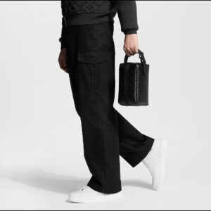 Alternative view of Louis Vuitton Locker Dopp Kit 9.1in/ 23cm Black Monogram Midnight Black Hardware For Men M26810