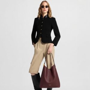 Alternative view of Louis Vuitton Low Key Hobo MM Shoulder Bag 13.8in/ 35cm Rouge Concerto Gold Hardware For Women M15209