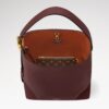 Louis Vuitton Low Key Hobo MM Shoulder Bag 13.8in/ 35cm Rouge Concerto Gold Hardware For Women M15209 - Image 6