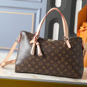 Alternative view of Louis Vuitton Lymington Top Handle Bag 13.8in/ 35cm Brown Monogram Gold Hardware For Women