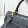 Louis Vuitton Madeleine MM Monogram Empreinte Black For Women, Women's Handbags, Shoulder and Crossbody Bags 11.8in/30cm LV M45976 - Image 4