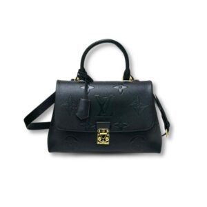 Louis Vuitton Madeleine MM Monogram Empreinte Black For Women, Women's Handbags, Shoulder and Crossbody Bags 11.8in/30cm LV M45976