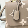 Louis Vuitton Madeleine MM Monogram Empreinte Dove Gray/ Creme Beige For Women, Women's Handbags, Shoulder and Crossbody Bags 11.8in/30cm LV M46041 - Image 5